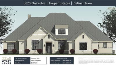 3820 Blaire Avenue, Celina TX 75009