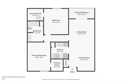 4859 Cedar Springs Road # 128, Dallas TX 75219