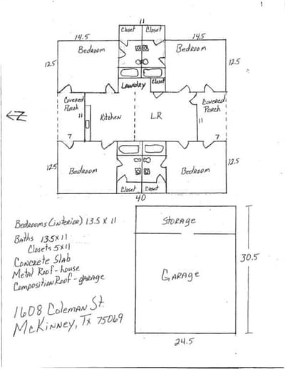1608 Coleman Street, McKinney TX 75069