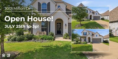 3001 Milton Drive, Melissa TX 75454