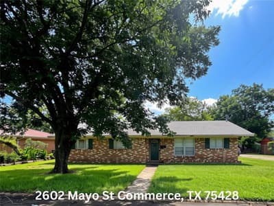 2602 Mayo Street, Commerce TX 75428