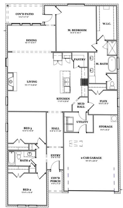 2504 Glasgow Way, Denton TX 76207 - Photo 3