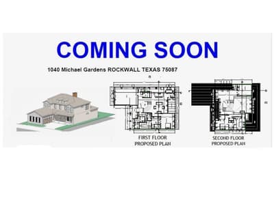 1040 Michael Gardens, Rockwall TX 75087