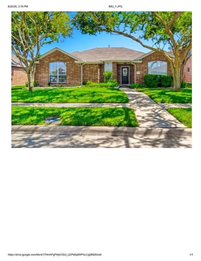 5605 Periwinkle Lane, McKinney TX 75070