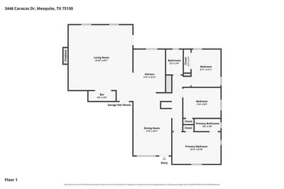 3446 Caracas Drive, Mesquite TX 75150 - Photo 2