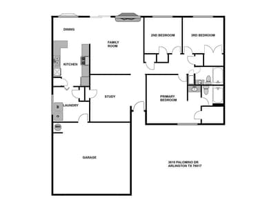 3610 Palomino Drive, Arlington TX 76017 - Photo 2