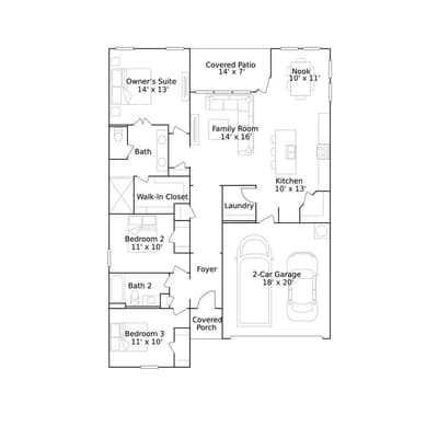 2737 Wispy Creek Drive, Fort Worth TX 76108 - Photo 2