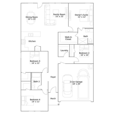 337 Sambal Drive, Fort Worth TX 76140 - Photo 2