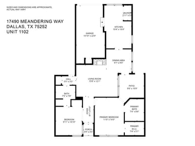 17490 Meandering Way # 1102, Dallas TX 75252 - Photo 4