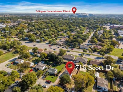 715 Scott Drive, Arlington TX 76012