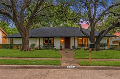 4136 Flintridge Drive, Dallas TX 75244