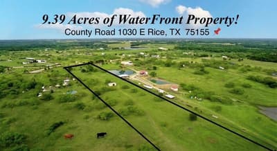 County Road 1030 E, Rice TX 75155