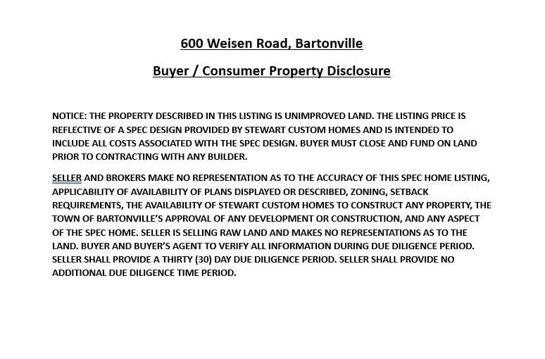 TBD Lot 1 Wiesen Way, Bartonville TX 76226 - Photo 40