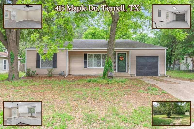 415 Maple Drive, Terrell TX 75160