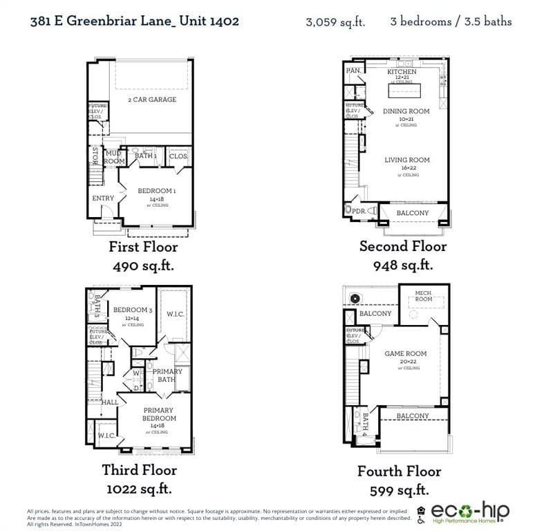 381 E Greenbriar # 1402, Dallas TX 75203 - Photo 20