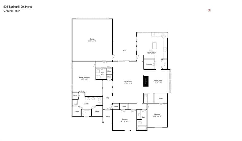 505 Springhill Drive, Hurst TX 76054 - Photo 25