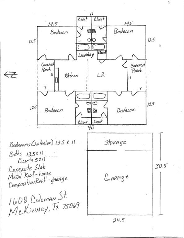 1608 Coleman Street, McKinney TX 75069