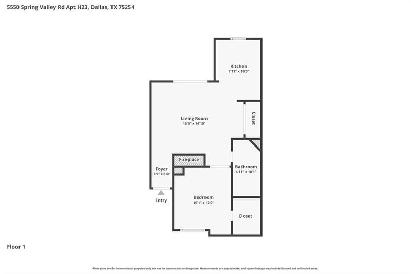 5550 Spring Valley Road # H23, Dallas TX 75254 - Photo 12