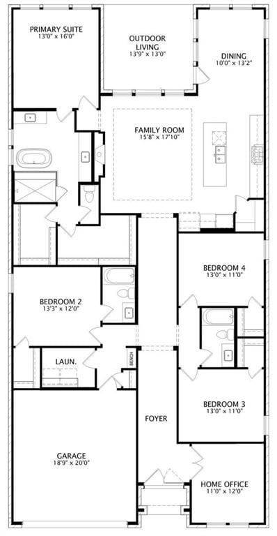 1725 Hillside Stroll Drive, Lavon TX 75166 - Photo 4