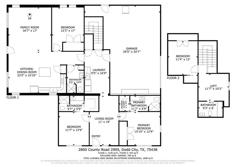 2800 County Road 2905, Dodd City TX 75438 - Photo 29