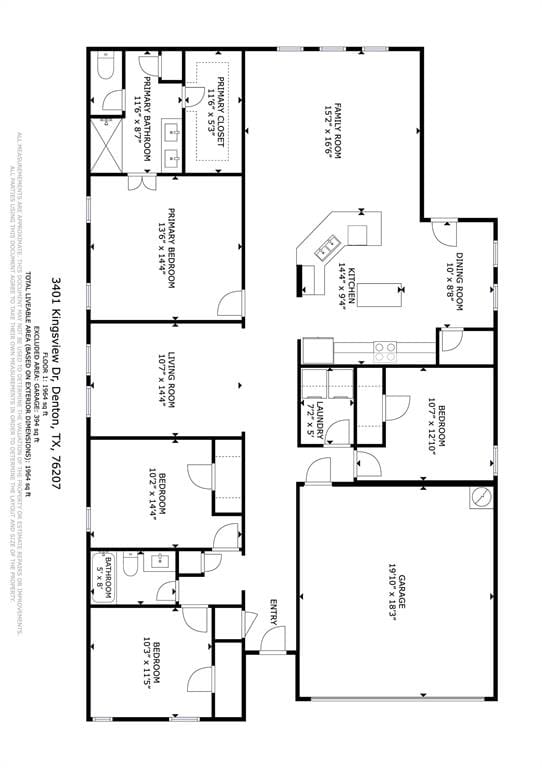 3401 Kingsview Drive, Denton TX 76207 - Photo 3