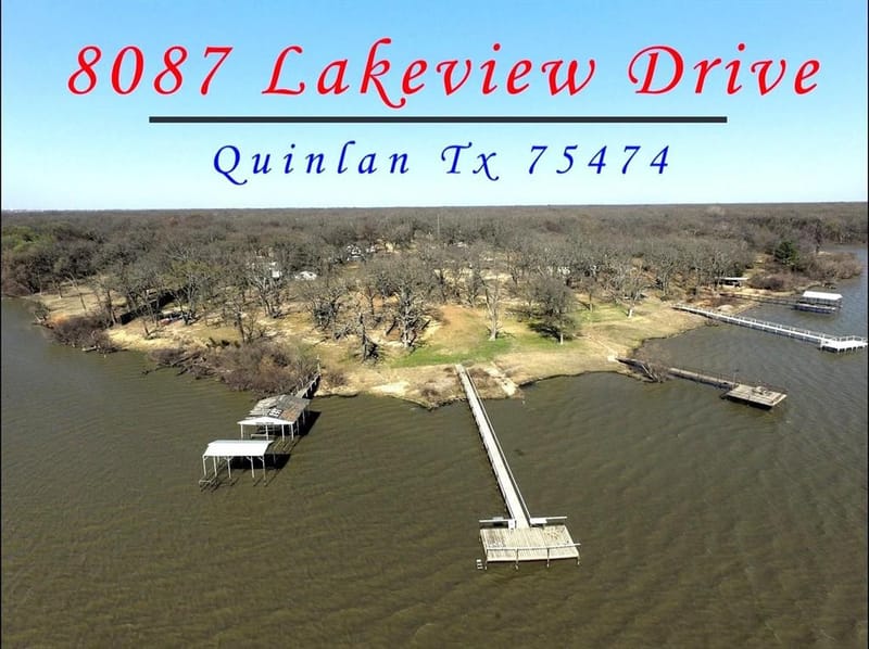 8087 Lakeview Drive, Quinlan TX 75474
