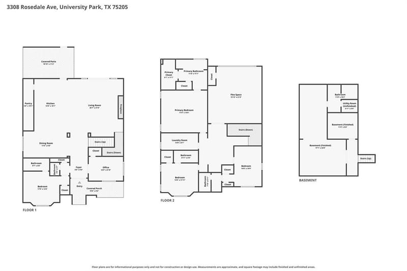 3308 Rosedale Avenue, University Park TX 75205 - Photo 39