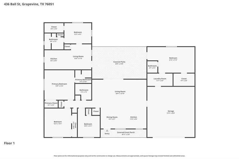 436 Ball Street, Grapevine TX 76051 - Photo 2
