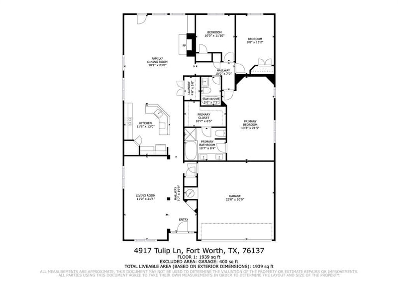 4917 Tulip Lane, Fort Worth TX 76137 - Photo 8