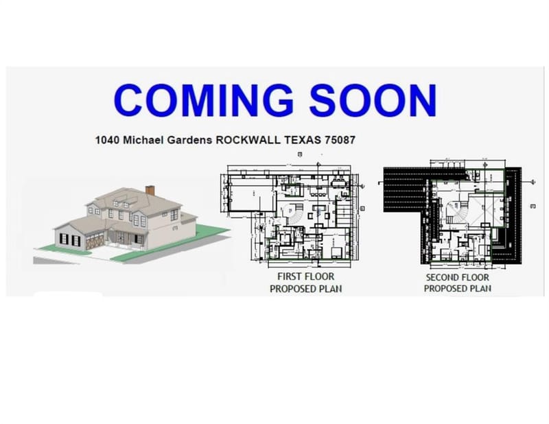 1040 Michael Gardens, Rockwall TX 75087