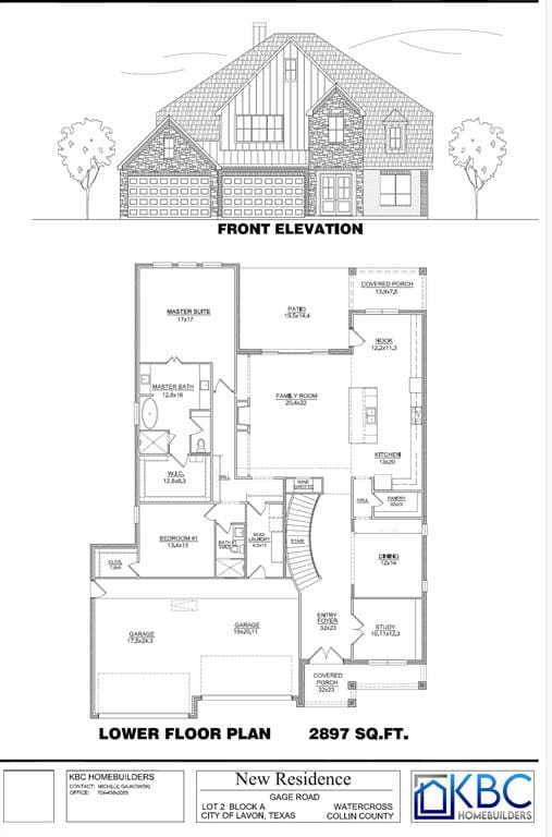 Lot 2 A Gage Road, Lavon TX 75166