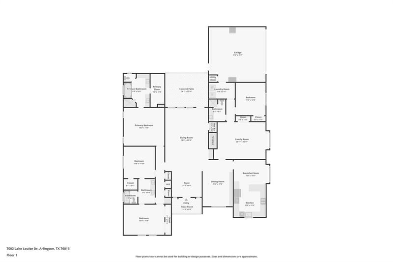 7002 Lake Louise Drive, Arlington TX 76016 - Photo 2