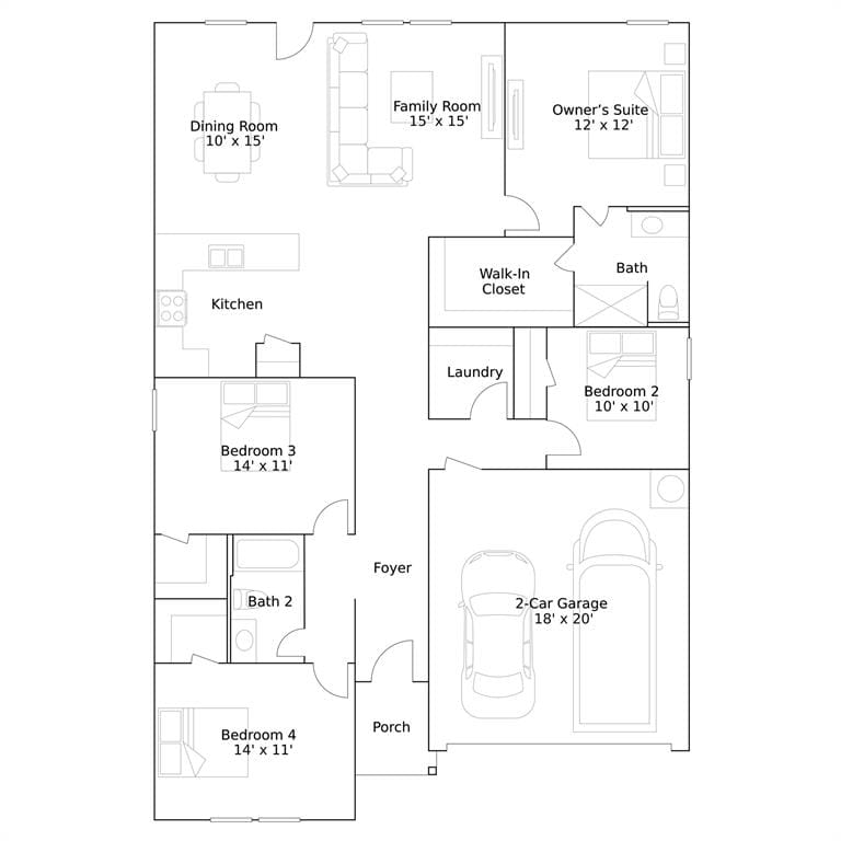 1224 Still Pond Drive, Crowley TX 76036 - Photo 2