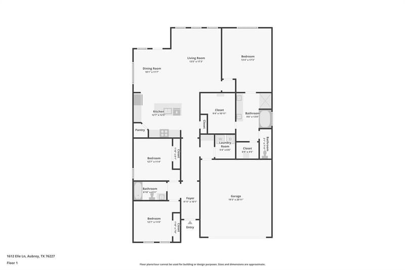 1612 Elle Lane, Aubrey TX 76227 - Photo 13