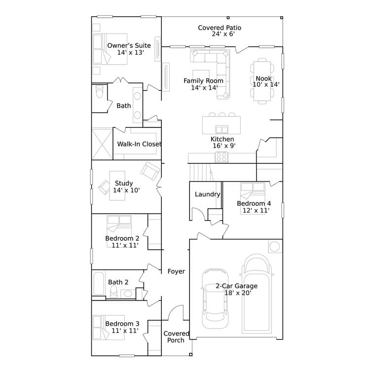 369 Sambal Drive, Fort Worth TX 76140 - Photo 2