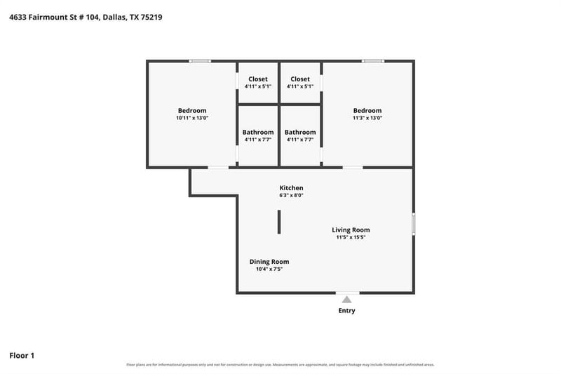 4633 Fairmount Street # 104, Dallas TX 75219 - Photo 19