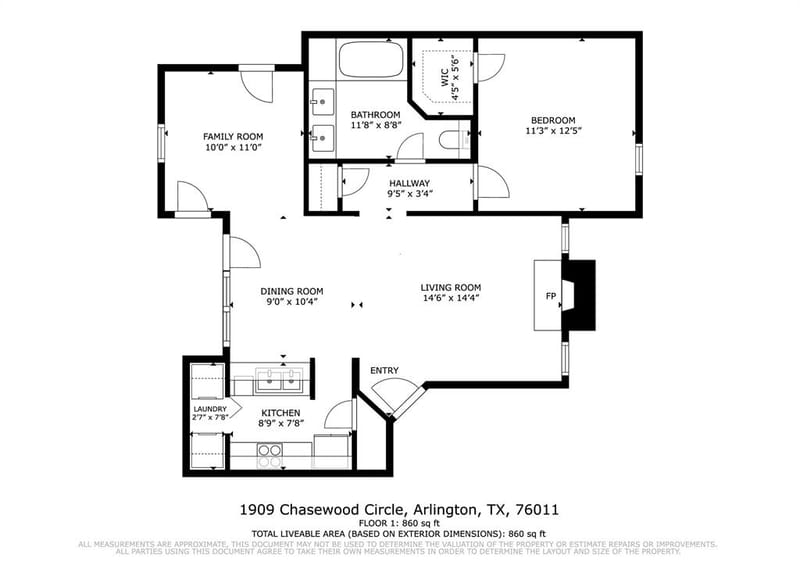 1909 Chasewood Circle # 112, Arlington TX 76011 - Photo 6