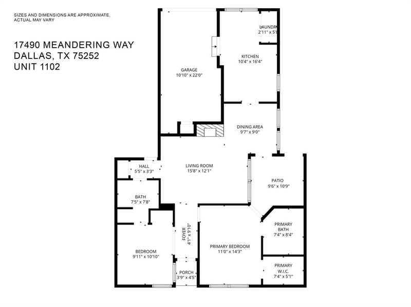 17490 Meandering Way # 1102, Dallas TX 75252 - Photo 4