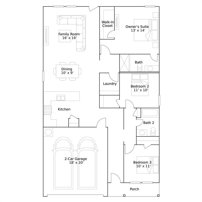 1920 Ventasso Boulevard, Providence Village TX 76227 - Photo 2