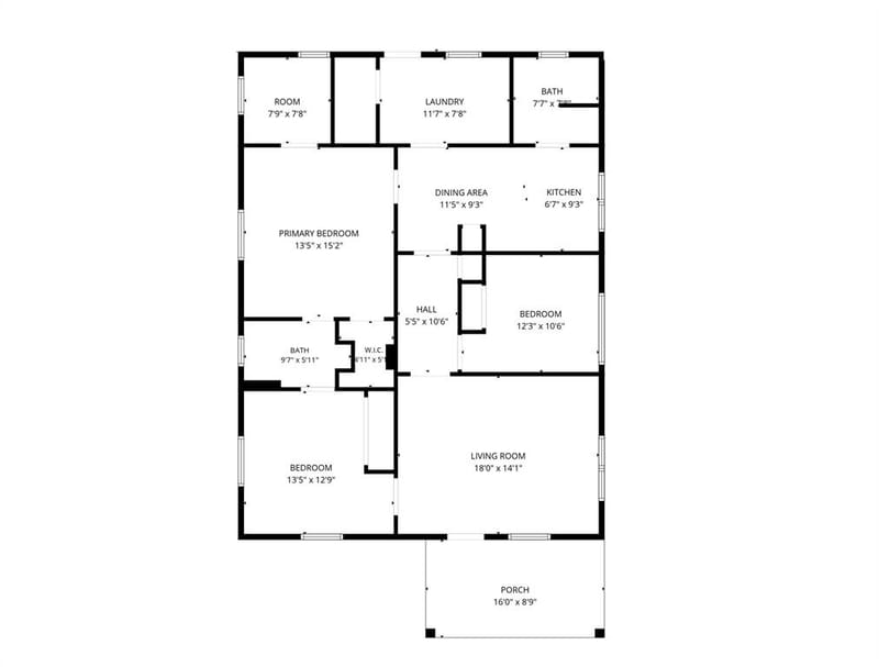 212 N Ruddell Street, Denton TX 76205 - Photo 2