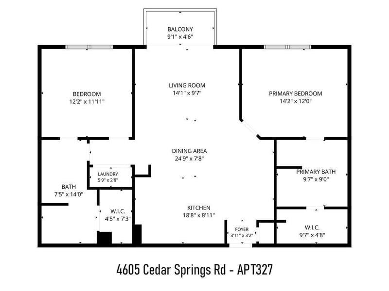 4605 Cedar Springs Road # 327, Dallas TX 75219 - Photo 28