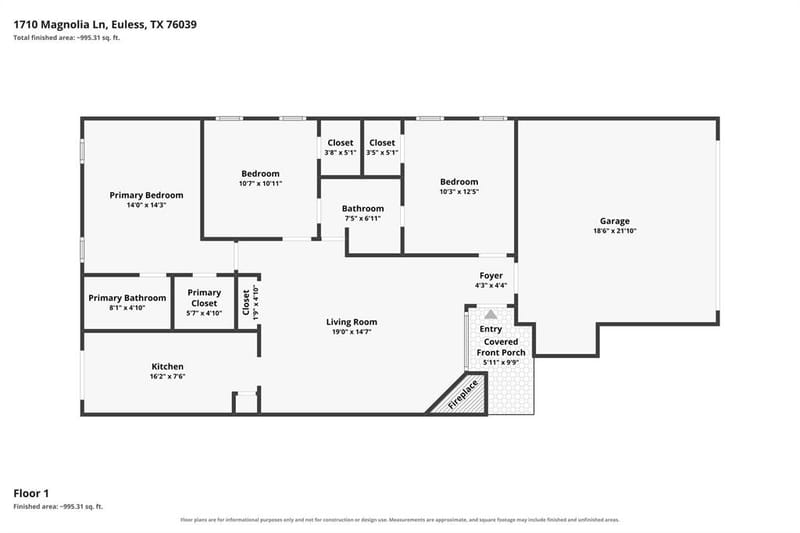 1710 Magnolia Lane, Euless TX 76039 - Photo 15