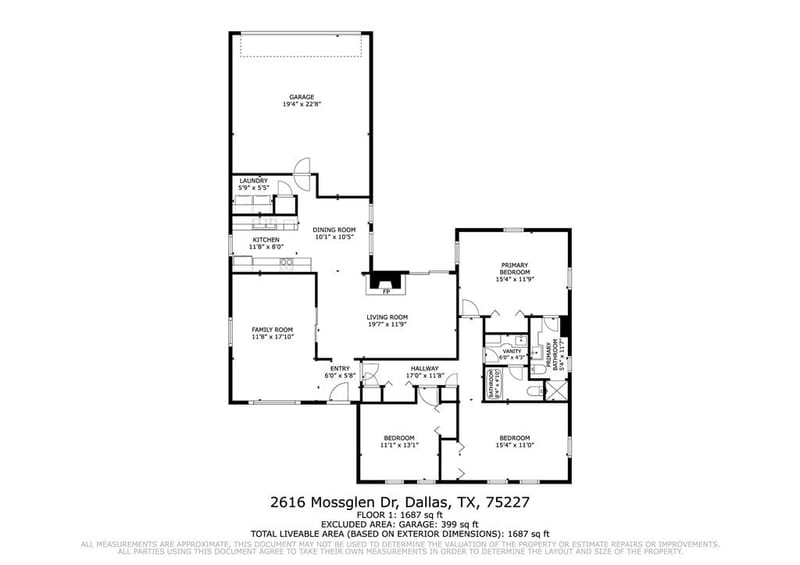 2616 Mossglen Drive, Dallas TX 75227 - Photo 20