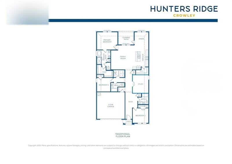 1109 Hickory Chase Lane, Crowley TX 76036 - Photo 2