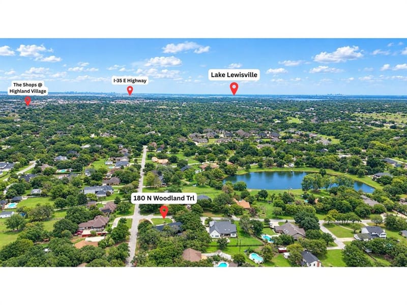 180 N Woodland Trail, Double Oak TX 75077 - Photo 38