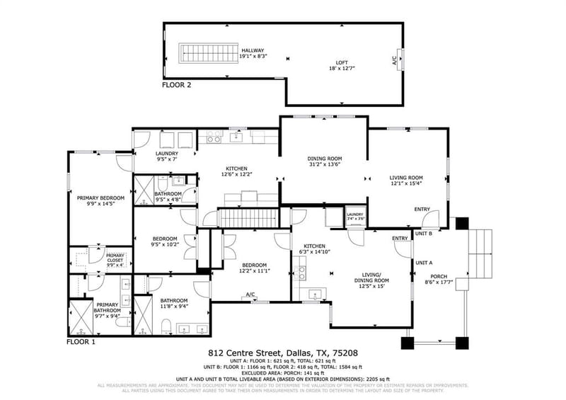 812 Centre Street, Dallas TX 75208