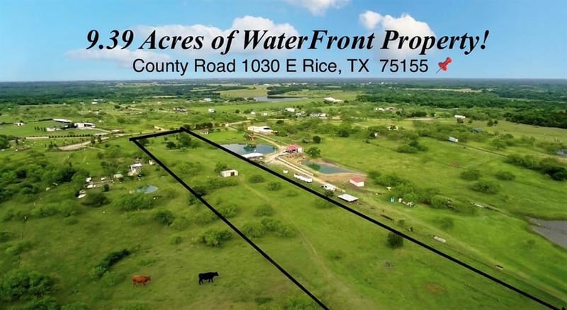 County Road 1030 E, Rice TX 75155
